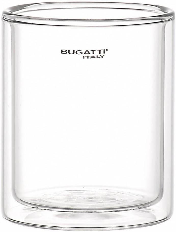 Conjunto 2 Copos de Whisky Bar Parede Dupla 300 ml 3