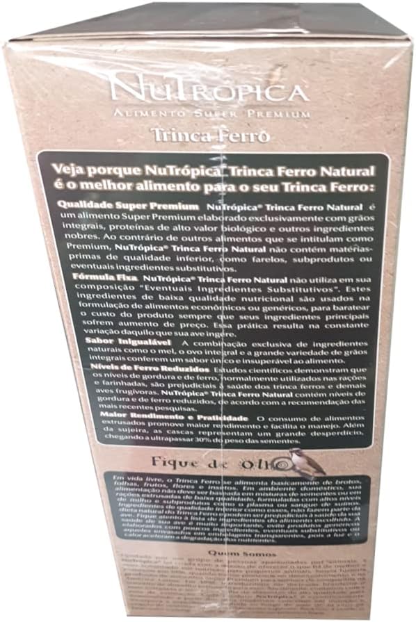 NuTrópica® Trinca Ferro Natural 5