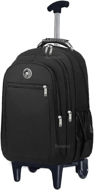 Mochila de Rodinhas Masculino/Feminino Escolar Resistente e Impermeável 2
