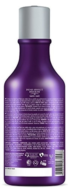 Shampoo Matizador Absolut Speed Blond Inoar 2