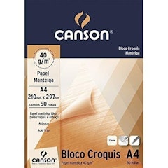 Bloco Croquis - Papel Manteiga