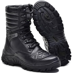 Coturno Bota Tático Militar Attack Zíper Moto