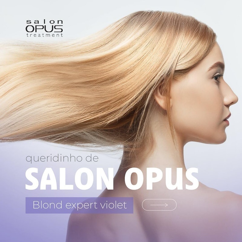 Shampoo Blond Expert Violet Salon Opus 3