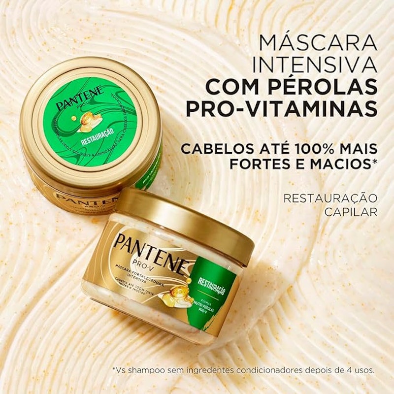 Máscara Capilar Intensiva Restauração com Pérolas Pro-V Solúveis 3