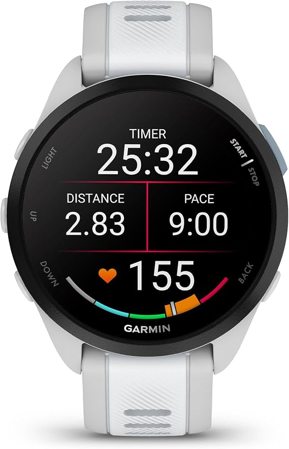 Relógio Garmin Forerunner 165 Preto e Cinza 2