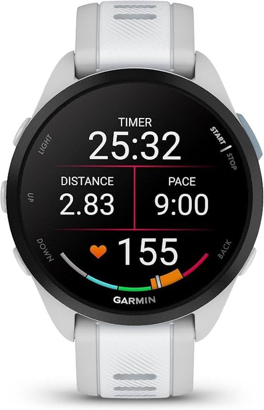 Relógio Garmin Forerunner 165 Preto e Cinza 2