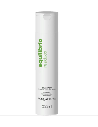 Shampoo Acquaflora Equilíbrio Resíduos 1