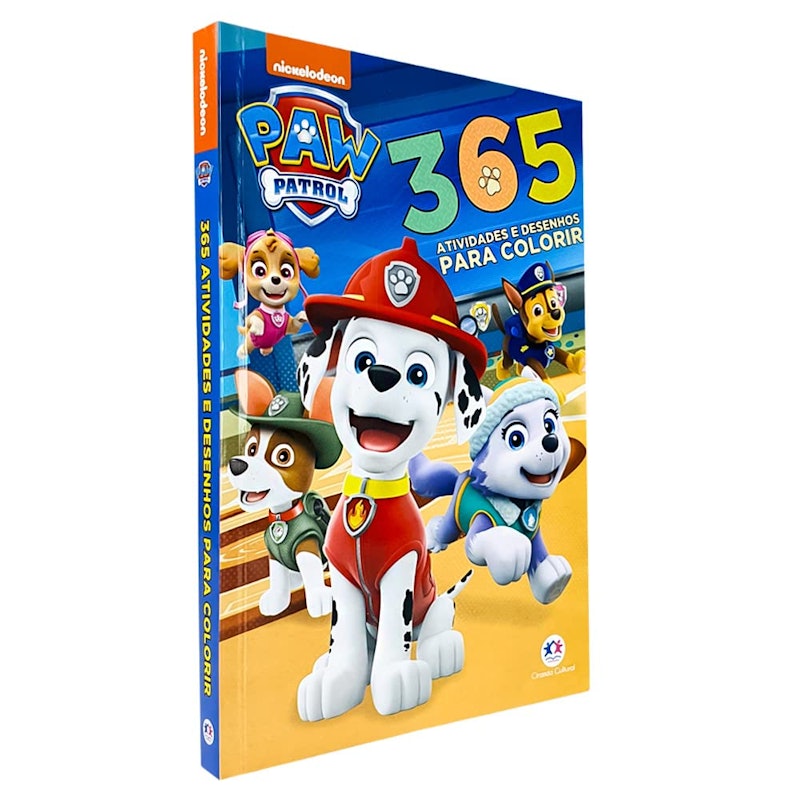 Patrulha Canina - 365 Atividades e Desenhos para Colorir 2