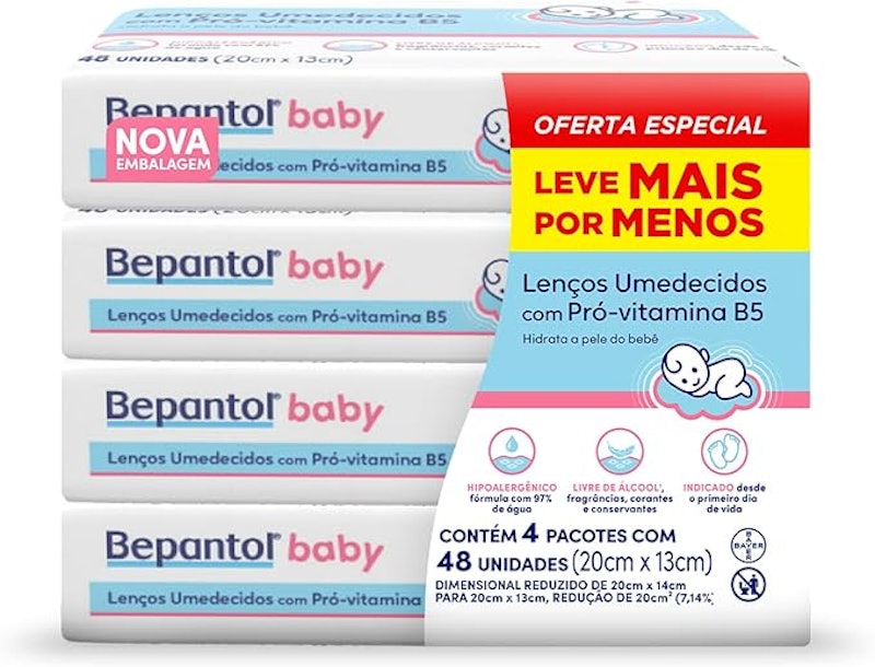 Lenços Umedecidos Bepantol Baby 1