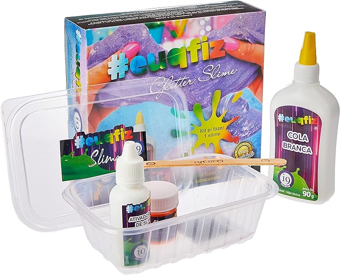 #Euqfiz Slime - Kit 1 Glitter Slimes 3