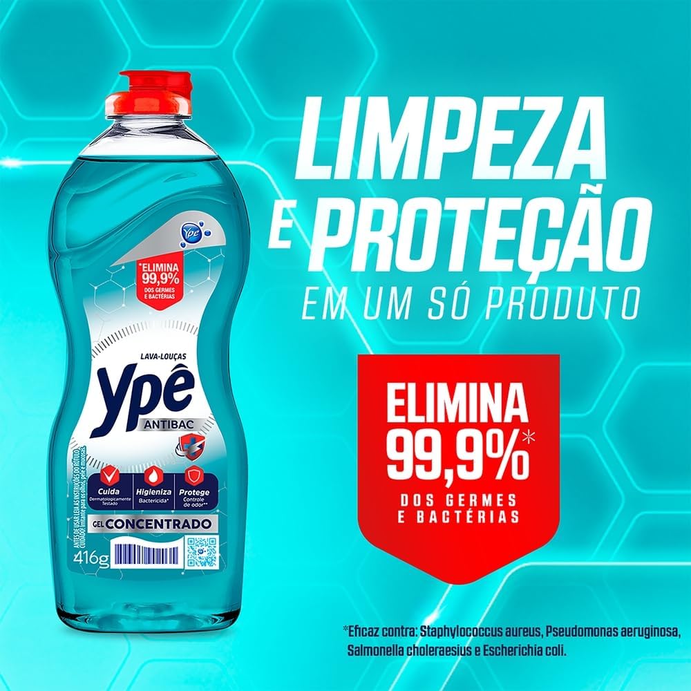 Detergente Concentrado Ypê Antibac 2