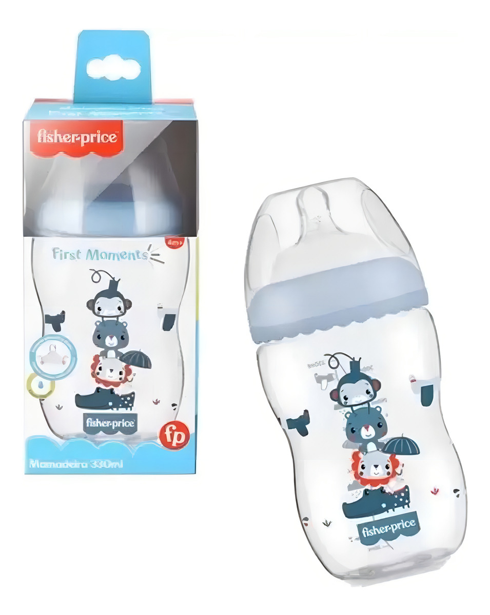 Mamadeira First Moments 4M+ Fisher Price 4