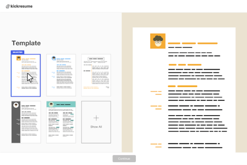 Kickresume 2