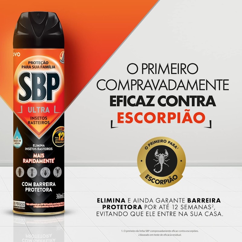 SBP Aerossol Ultra Barreira Ativa para Insetos Rasteiros 3