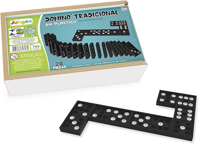 Dominó Tradicional Plástico (Estojo) 1