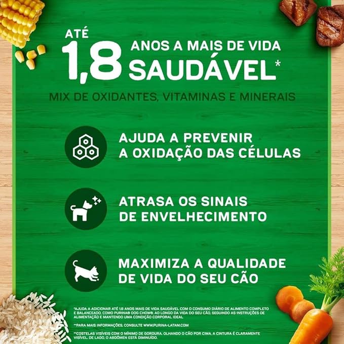 Alimento Seco Dog Chow Cães Adultos Médios e Grandes  3