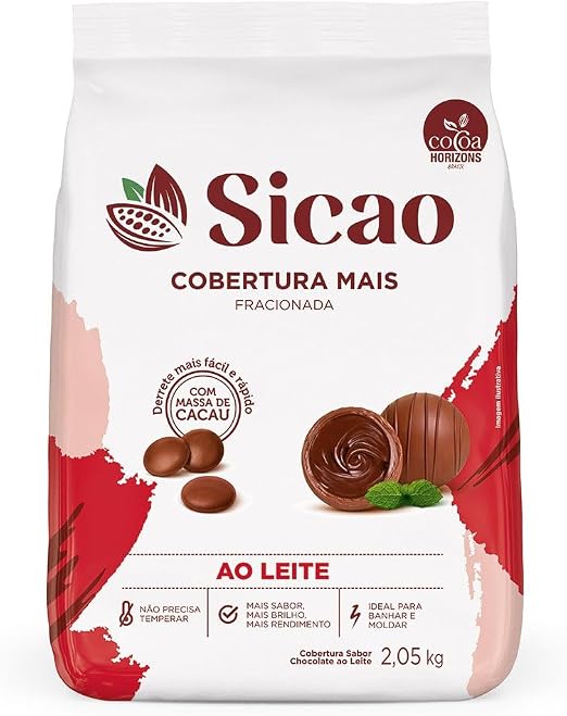 Cobertura Fracionada Mais Ao Leite 1