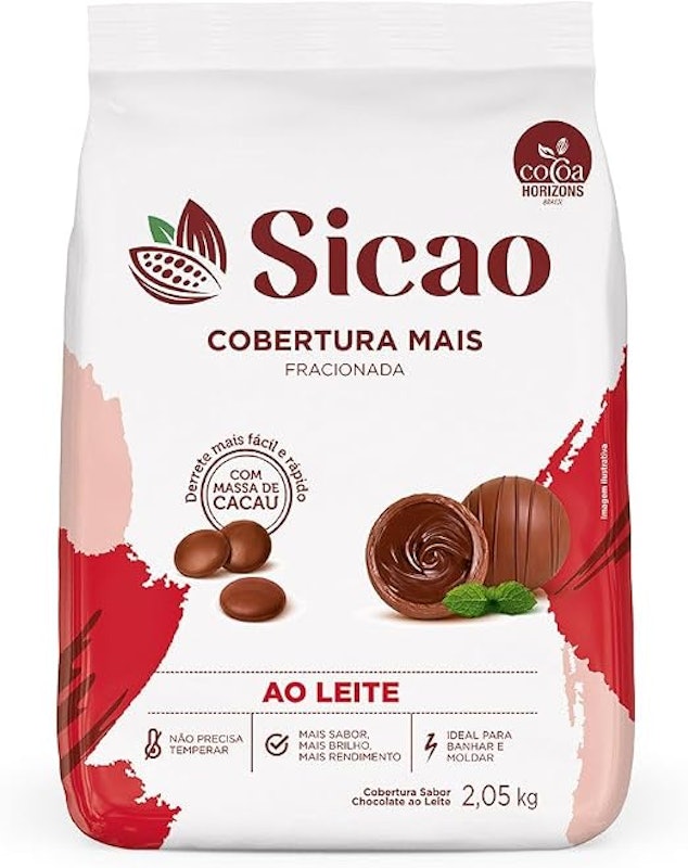Cobertura Fracionada Mais Ao Leite 1