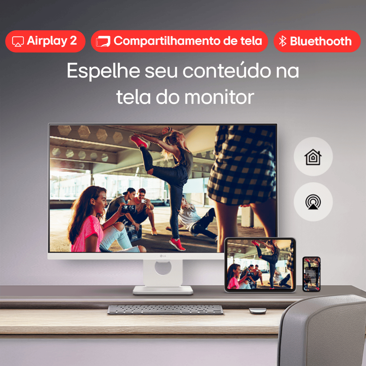 Monitor LG MyView Smart IPS 4K 27" 4