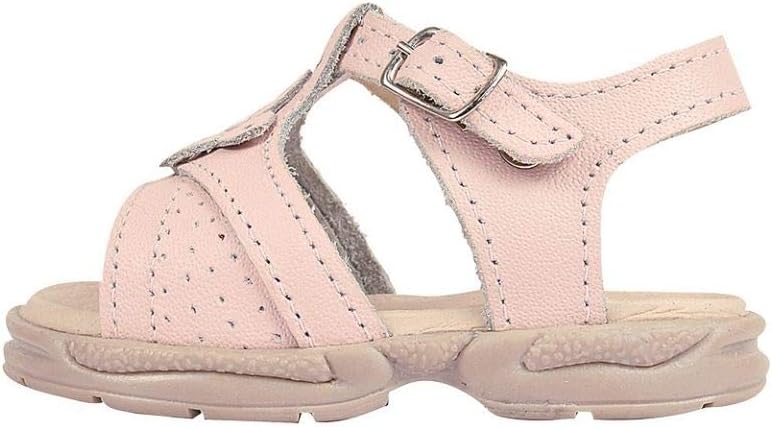 Sandália Ortopédica Infantil Couro Menina Salomé Flor Rosa 2