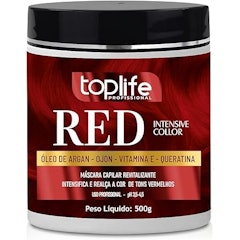 Máscara Capilar Revitalizante Red Intensive Color TopLife Profissional
