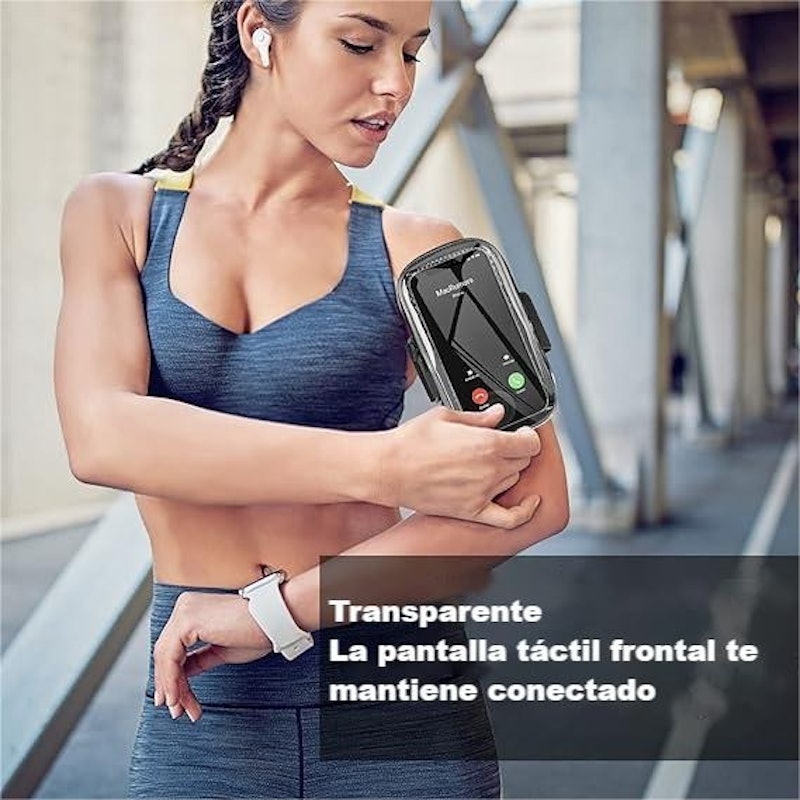 Braçadeira de Suporte para Telefone de Corrida Transparente 2