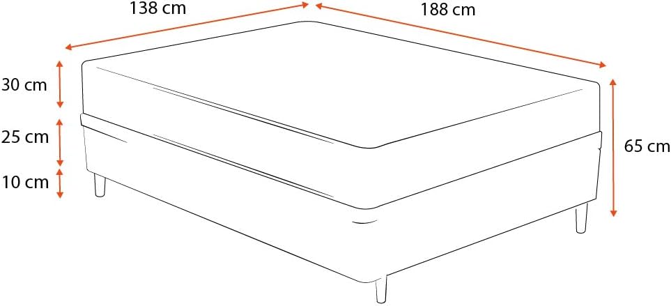 Cama Box com Colchão de Molas Ensacadas Ortobom AirTech 2
