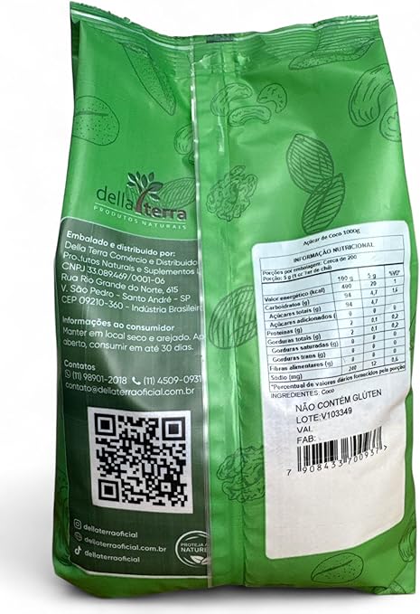 Açúcar de Coco Della Terra (1 Kg) 2