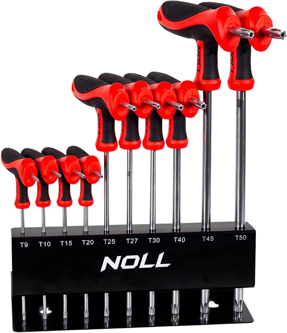 Jogo Chave Torx com Cabo T 10 Peças 1