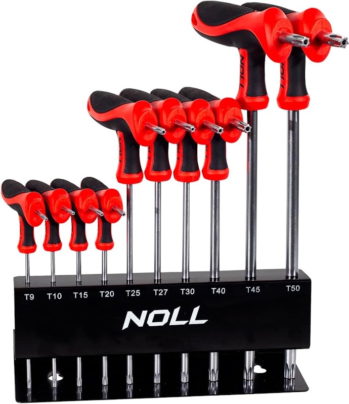 Jogo Chave Torx com Cabo T 10 Peças 1