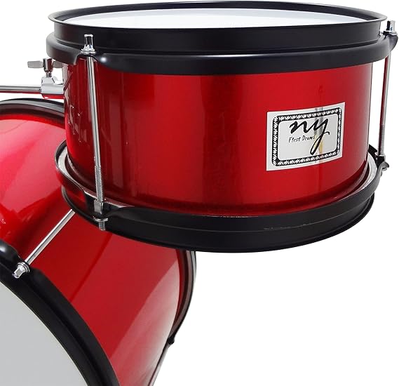 Bateria Infantil Acústica 2T com Banco e Pedal  4