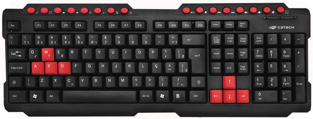 Kit Teclado + Mouse Game USB 2