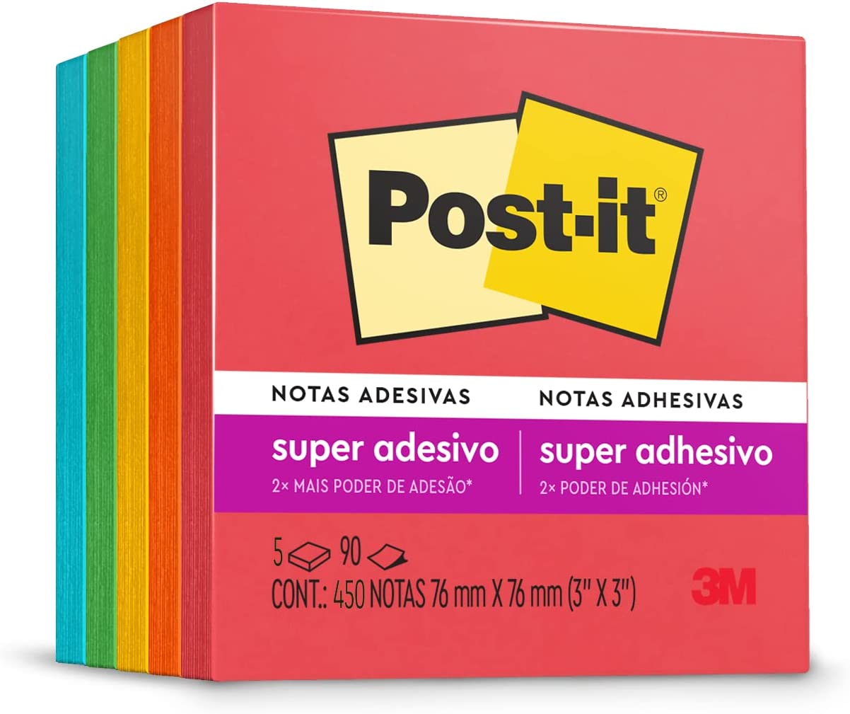 Top 10 Melhores Blocos de Notas Adesivas  (Post-it, Tilibra e mais) 4