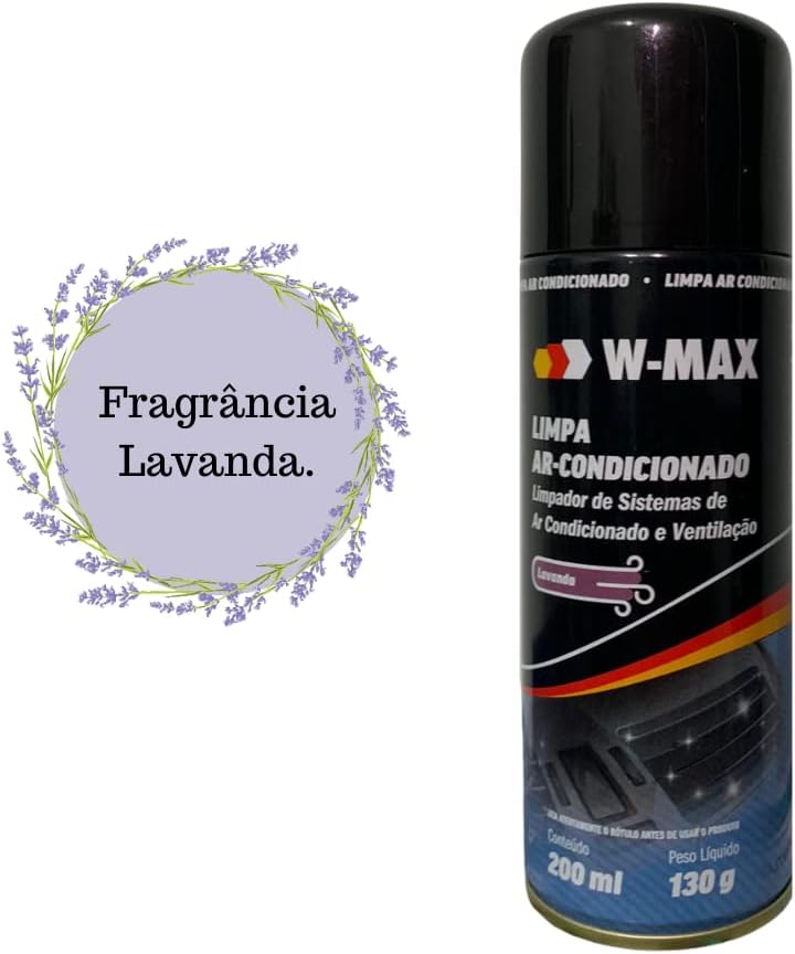 Higienizador de Ar Condicionado W-Max Lavanda 2