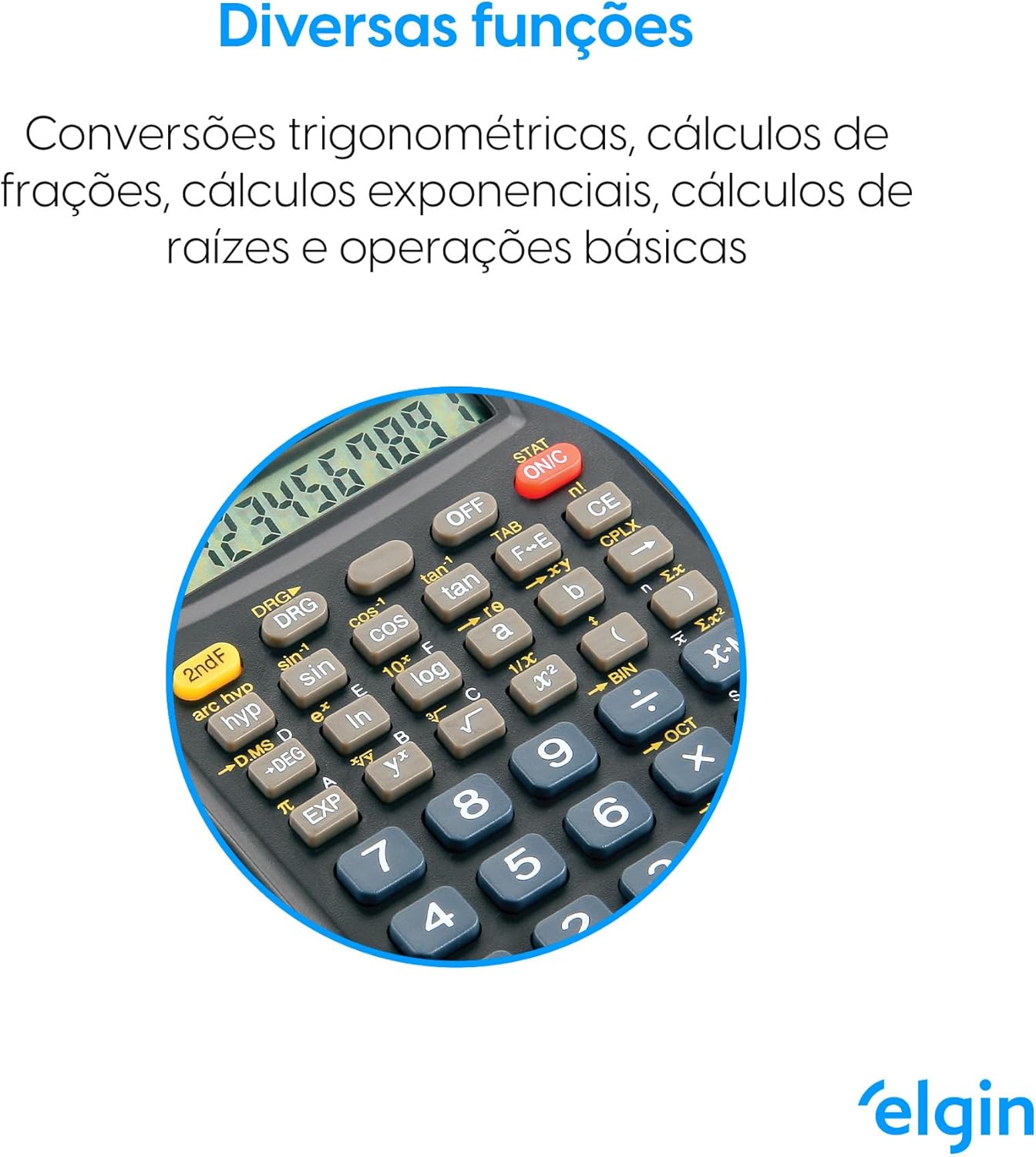 Calculadora Científica Elgin  4