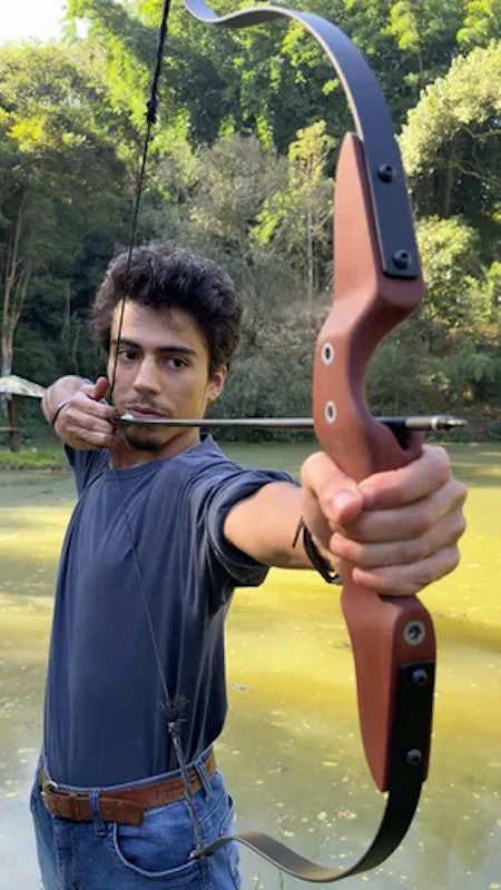 Arco e Flecha com Furação de Mira 4