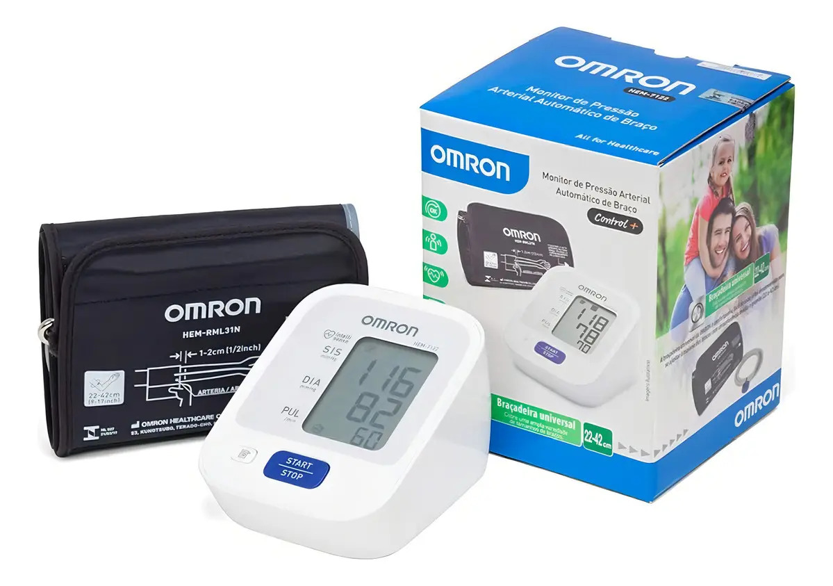 Monitor de Pressão Arterial de Braço Omron HEM-7122 3