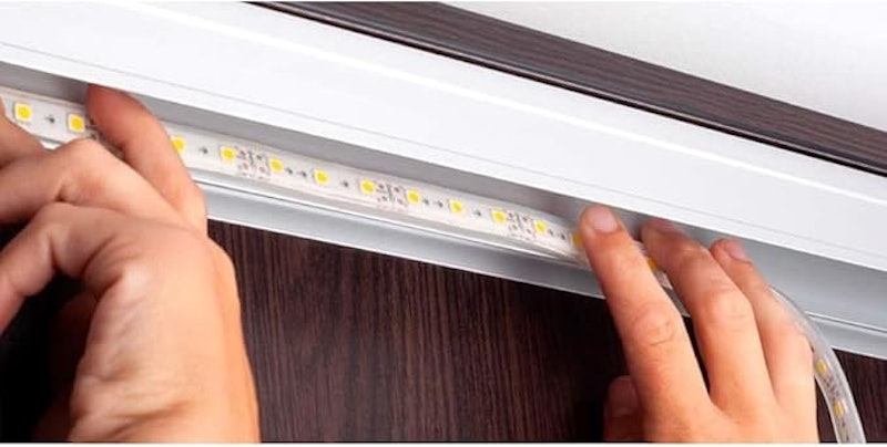 Fita de LED 5 m Branco Quente 2