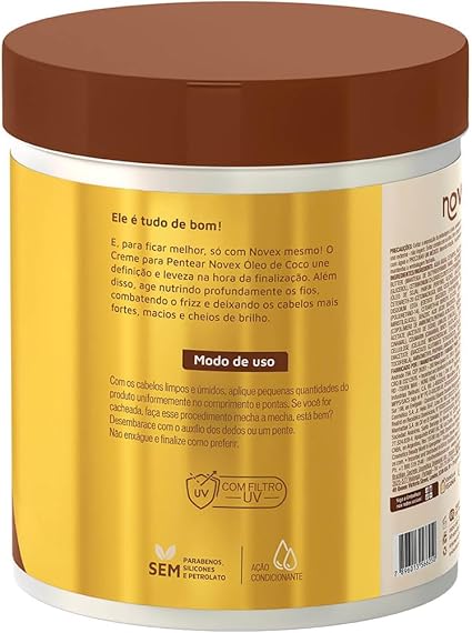 Creme para Pentear Óleo de Coco Novex 2