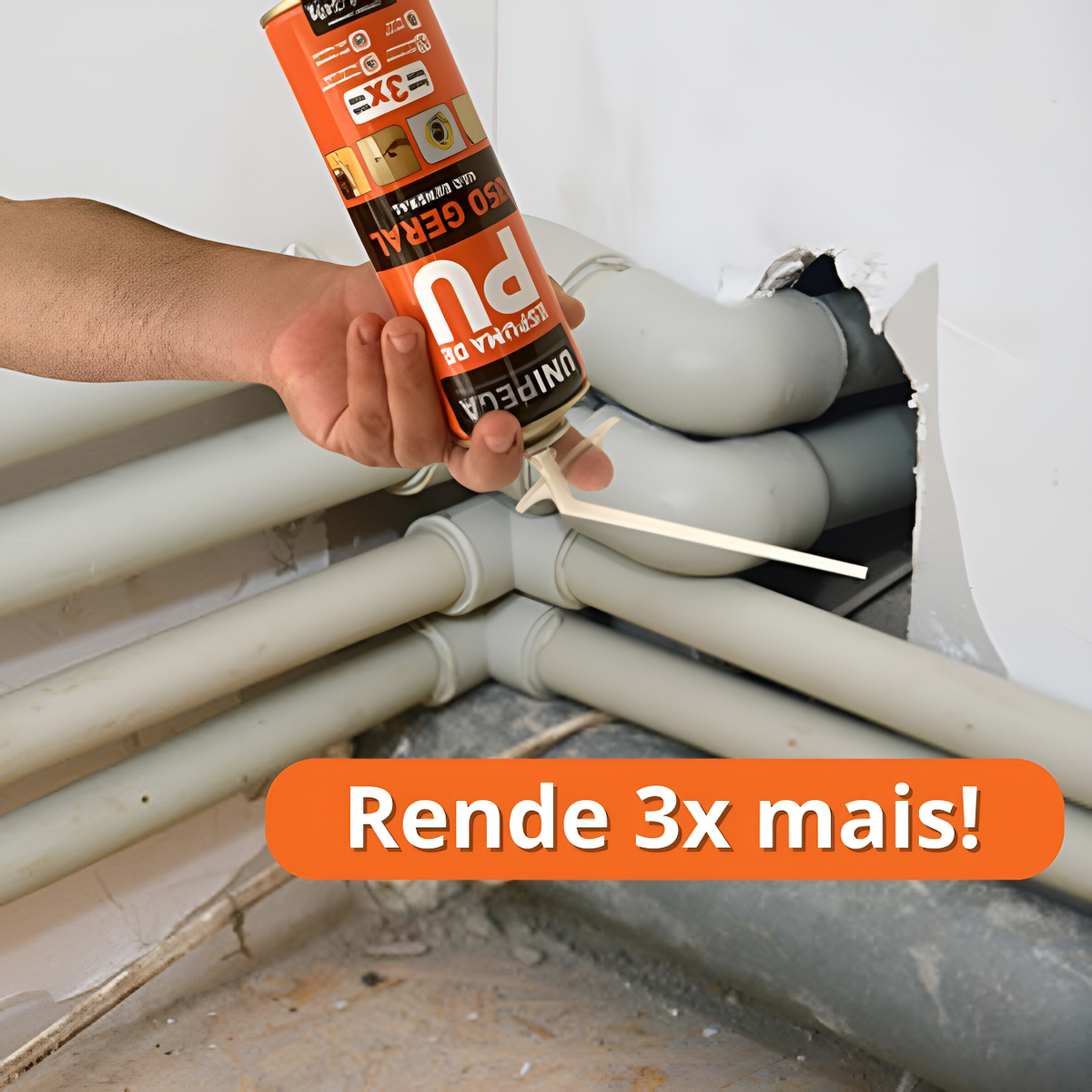 Espuma Expansiva de PU Uso Geral 500 ml 340 g 5