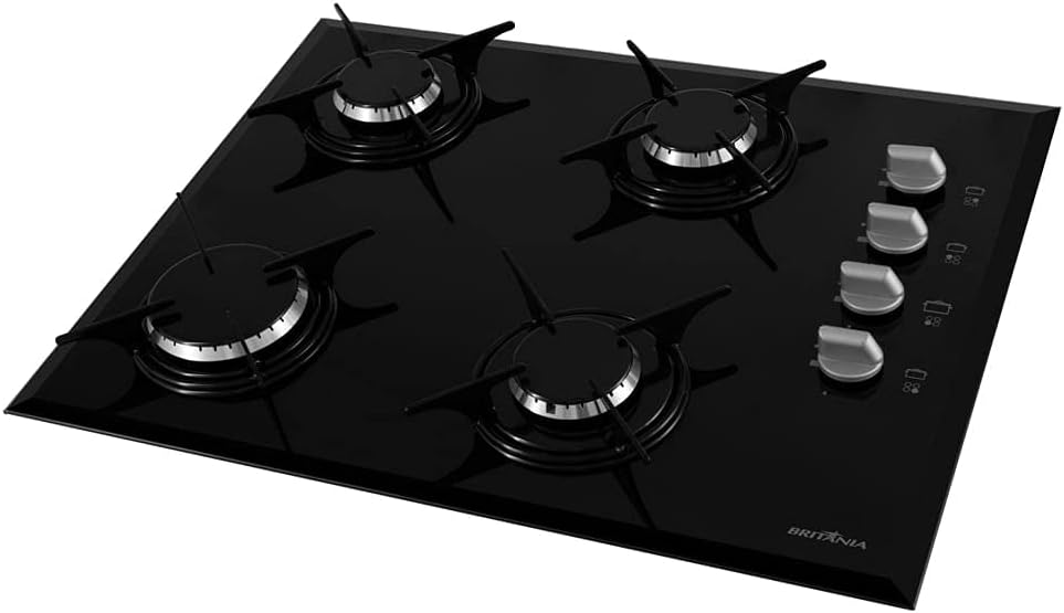 Cooktop a Gás Britânia 4 Bocas Bivolt 4