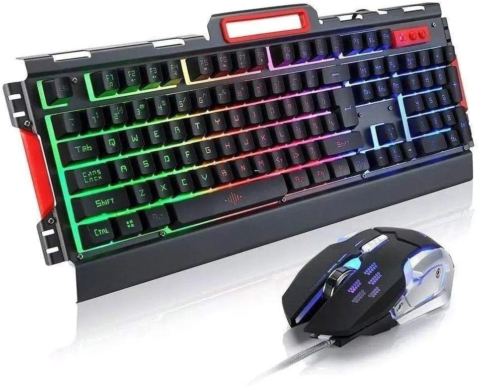 Kit Gamer Profissional Teclado e Mouse Exbom 1