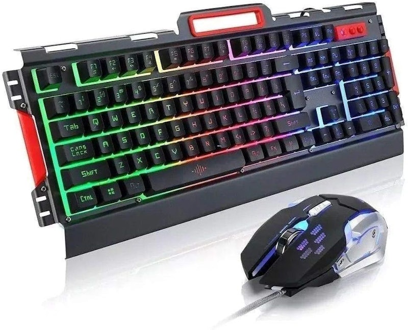 Kit Gamer Profissional Teclado e Mouse Exbom 1