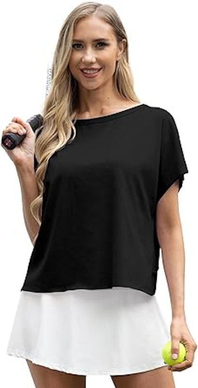 Camisetas Femininas para Treino Aberto nas Costas 2