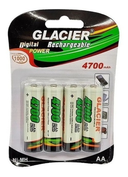 Pilha Recarregável AA 4700mAh  1