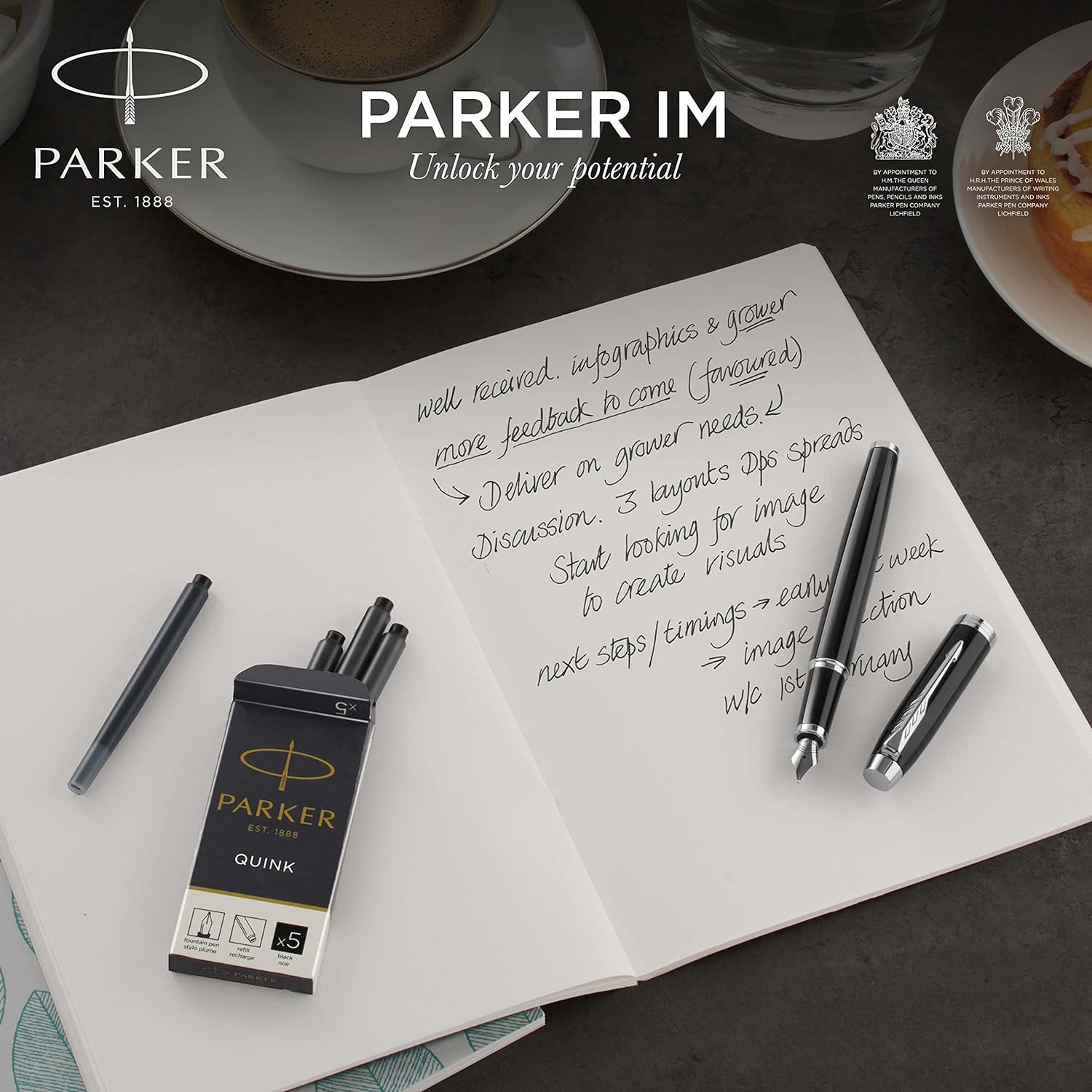 Caneta-Tinteiro GT Black IM Parker 4