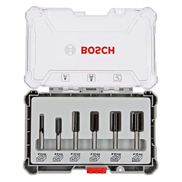 Jogo de Fresas para Tupia Bosch 6 Peças 2