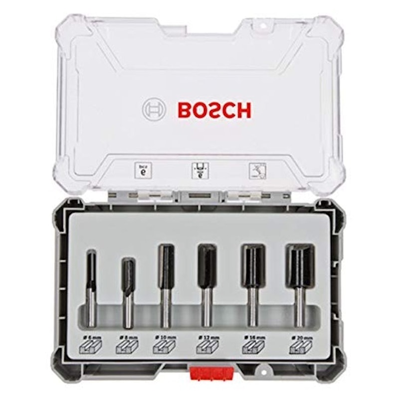 Jogo de Fresas para Tupia Bosch 6 Peças 2