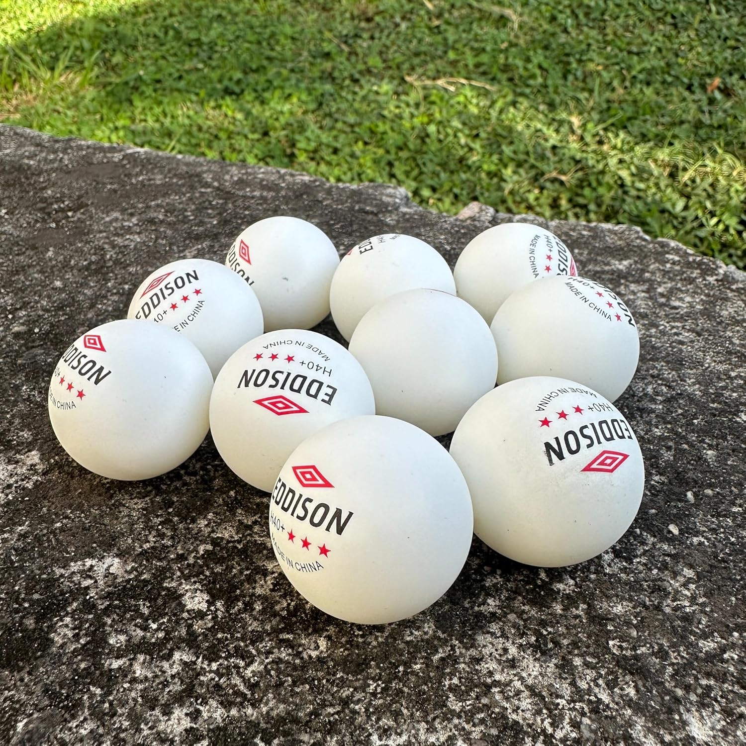 Kit 10 Bolinhas de Tênis de Mesa Ping Pong ABS 5