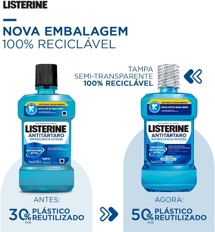 Listerine Antitártaro Refrescância Intensa 4